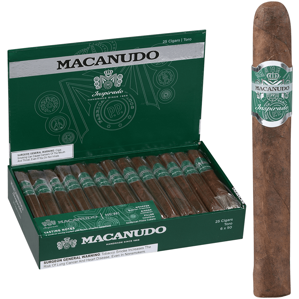Macanudo Inspirado Green Toro