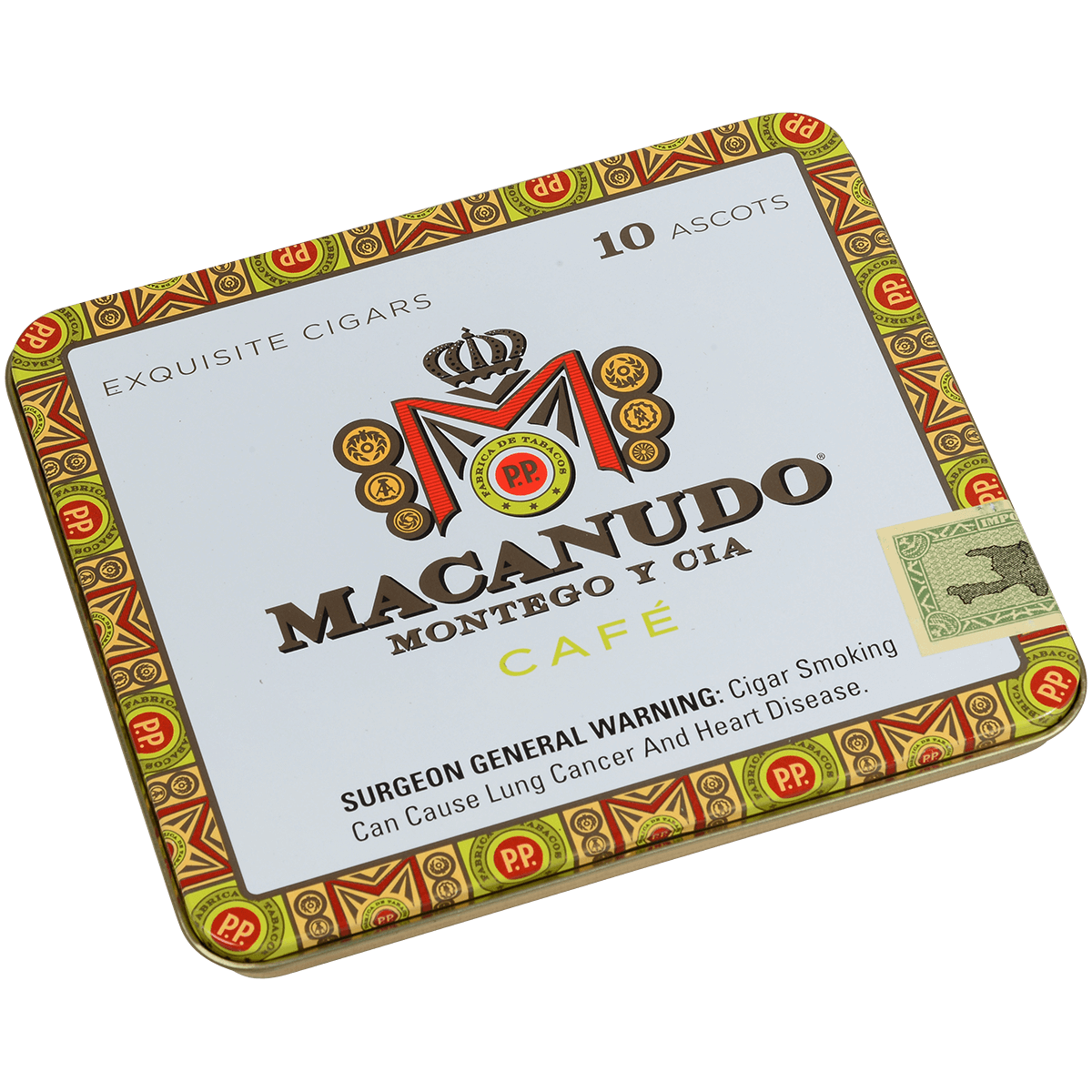Macanudo Cafe Ascots Cigarillos