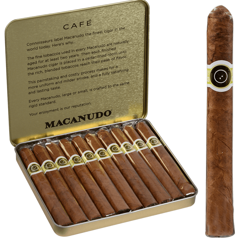 Macanudo Cafe Ascots Cigarillos