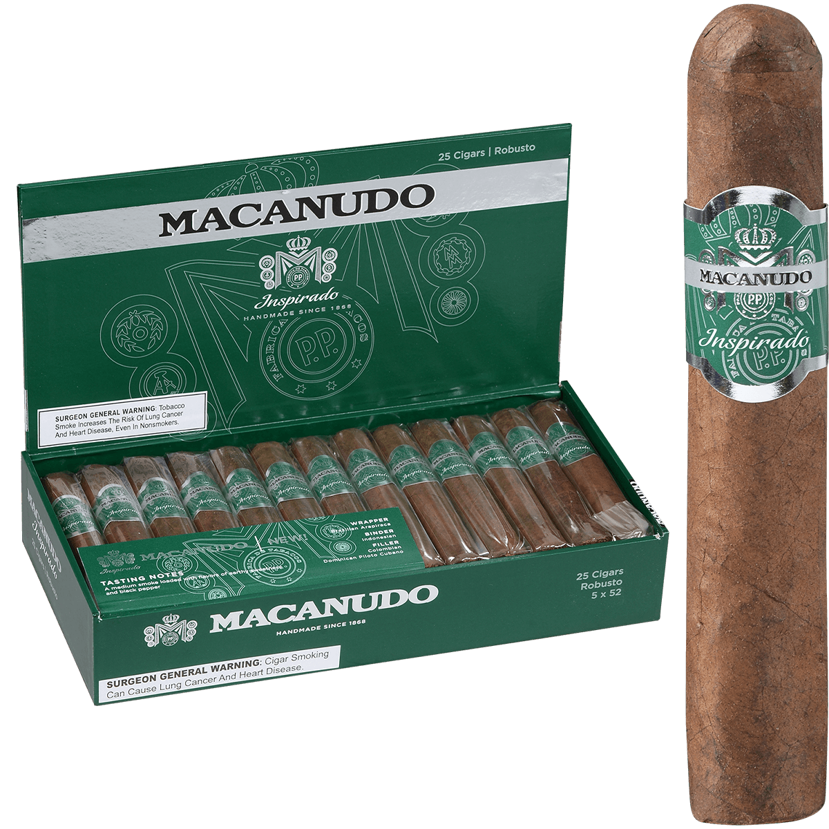 Macanudo Inspirado Green Robusto