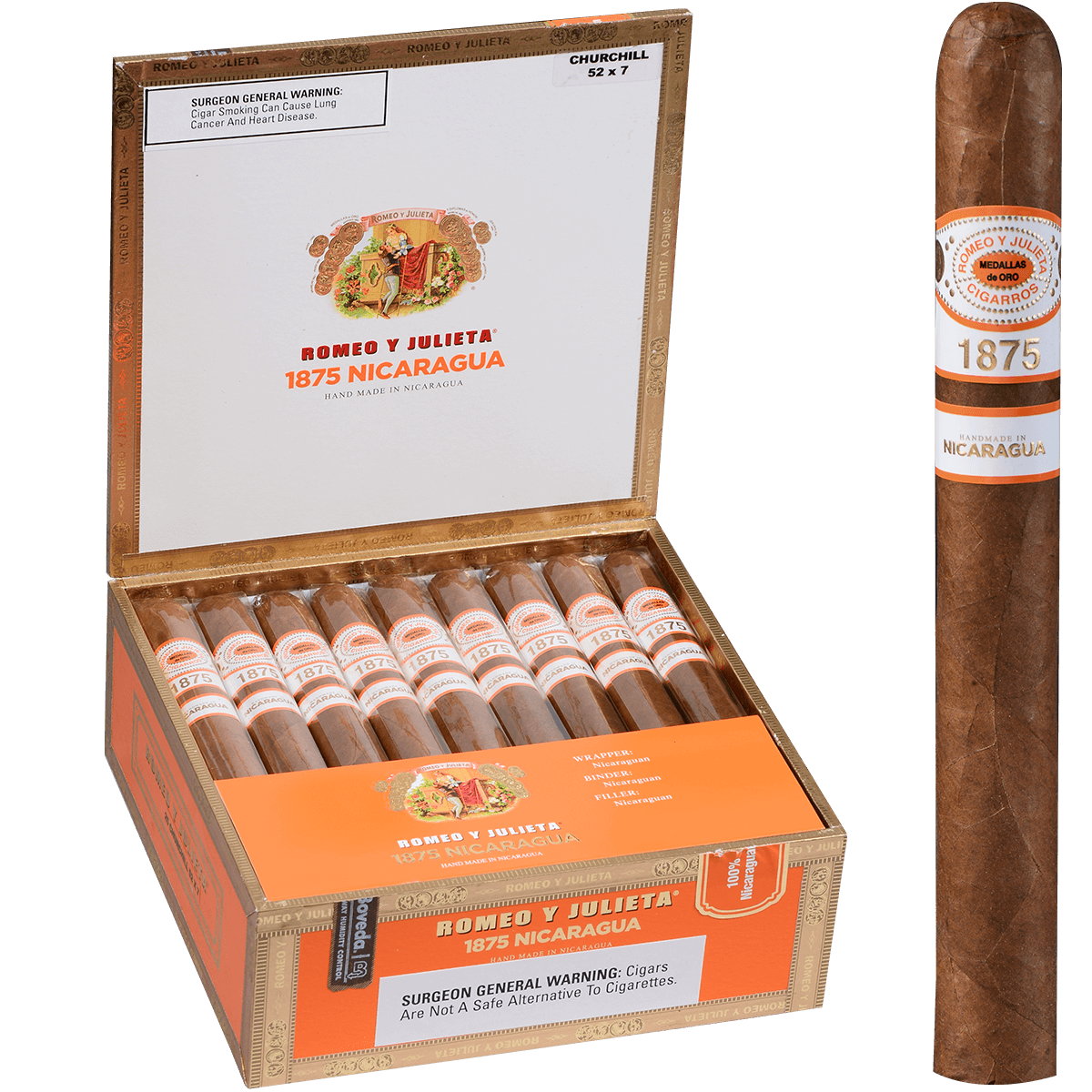 Romeo Y Julieta 1875 Nicragua Churchill