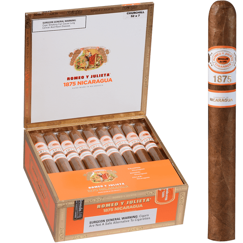 Romeo Y Julieta 1875 Nicragua Churchill