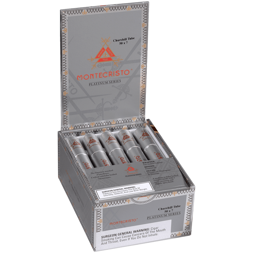 Montecristo Platinum Churchill Tubo