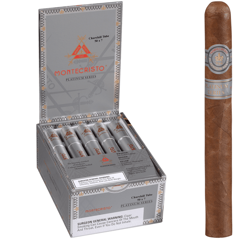 Montecristo Platinum Churchill Tubo