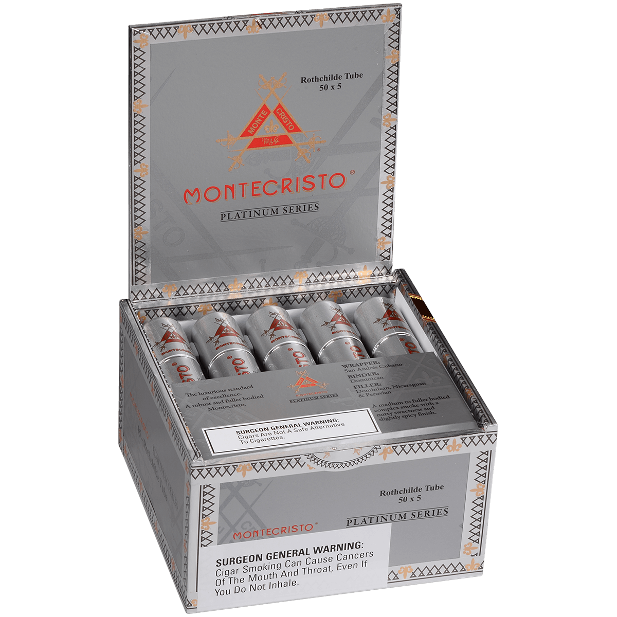 Montecristo Platinum Rothchilde Tubo