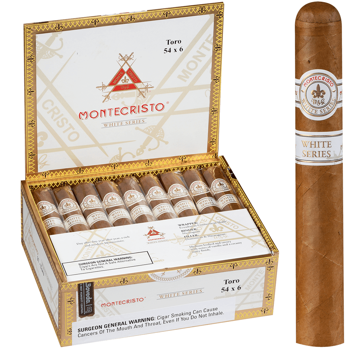 Montecristo White Toro