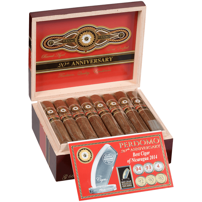 Perdomo 20th Anniversary Sun Grown Gordo