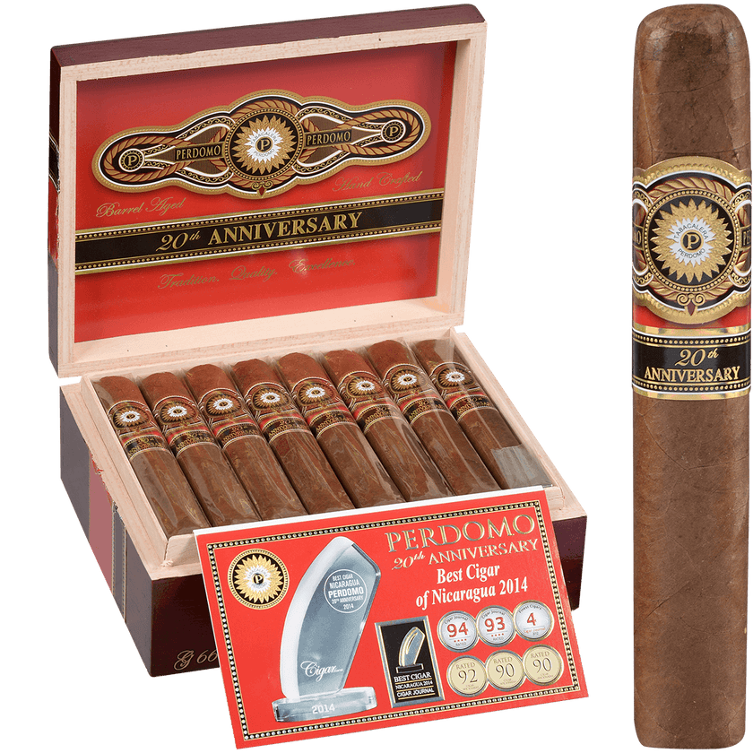 Perdomo 20th Anniversary Sun Grown Gordo