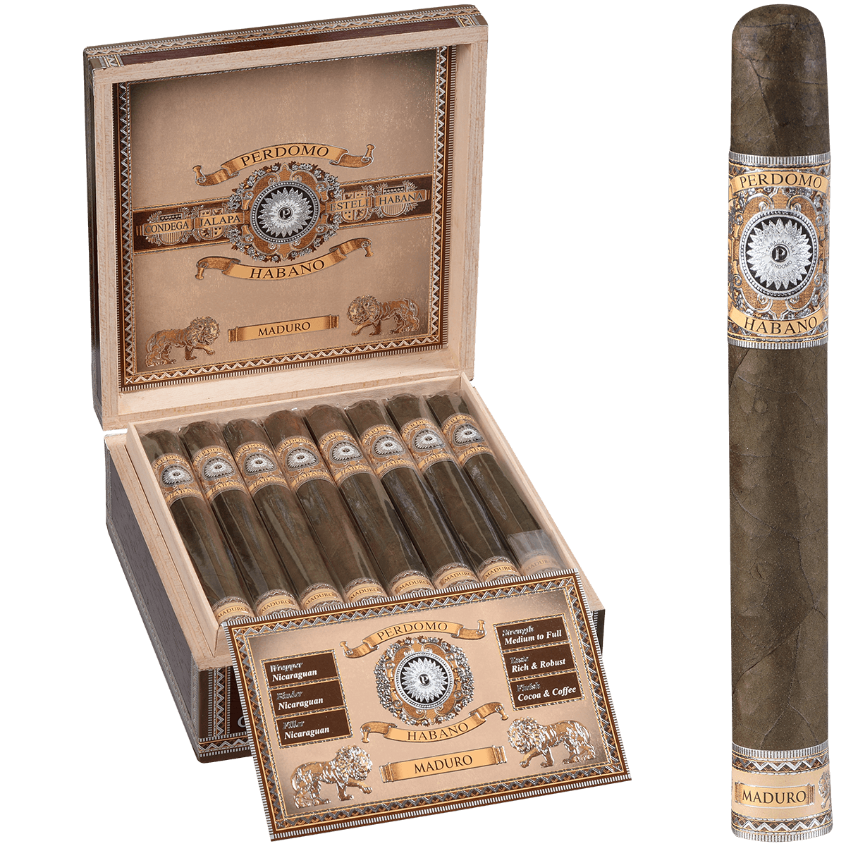 Perdomo Habano Bourbon Barrel-Aged Churchill