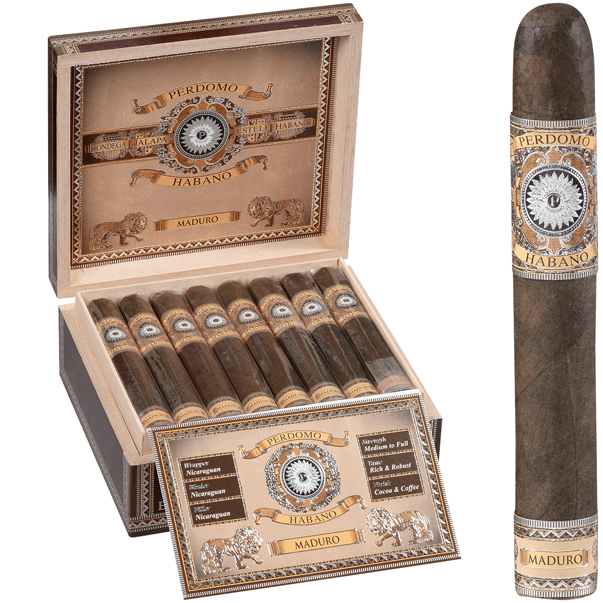 Perdomo Habano Bourbon Barrel-Aged Gordo