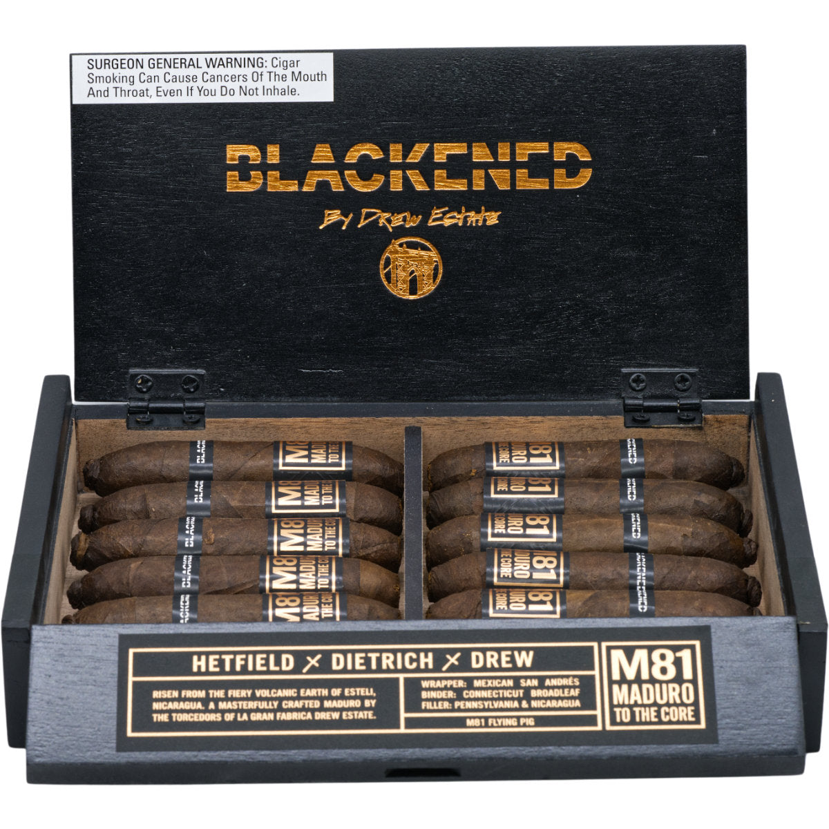 Blackened M81 Flying Pig