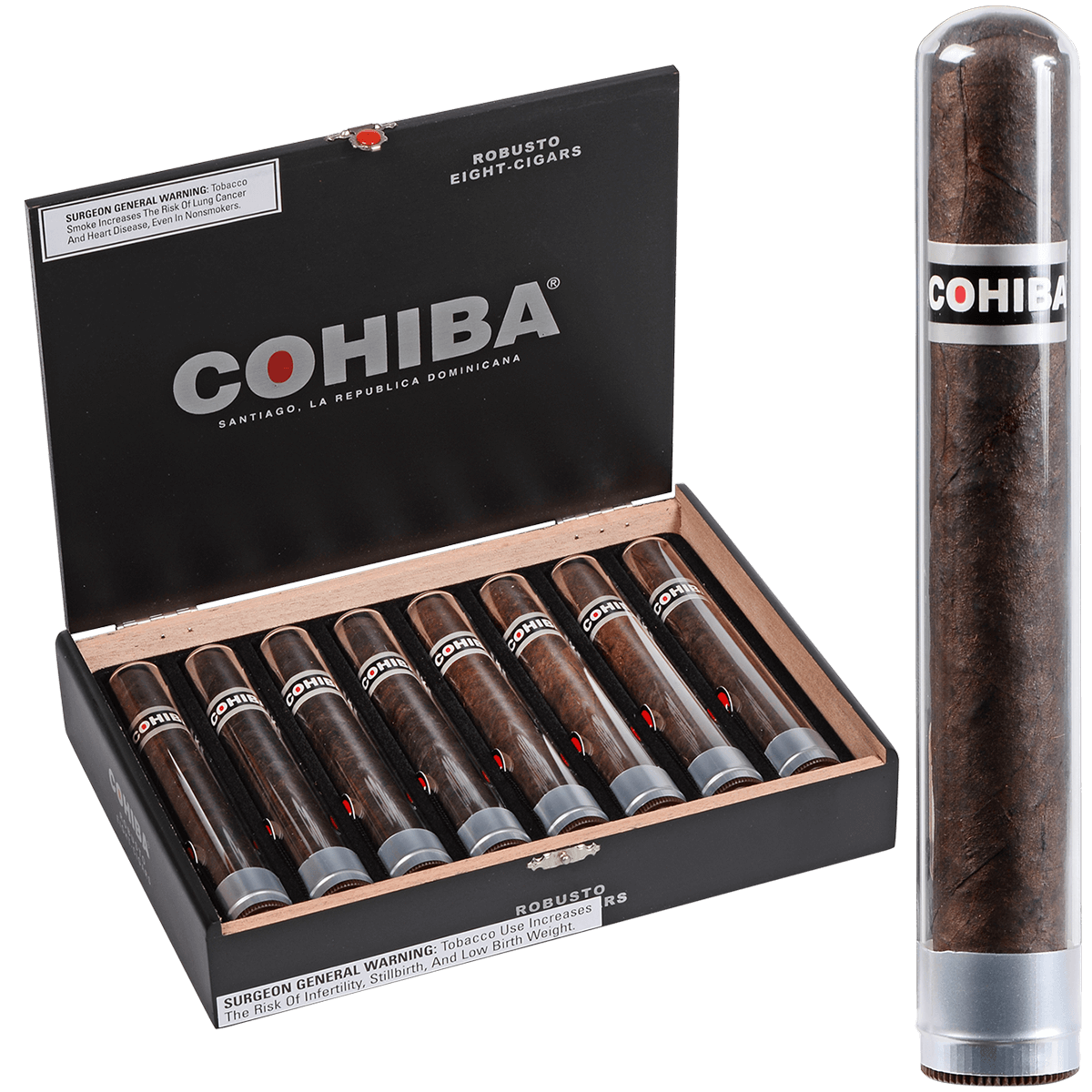 Cohiba Black Robusto Crystal