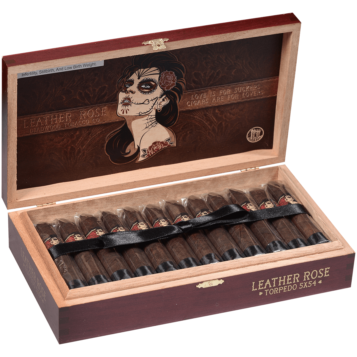 Deadwood Leather Rose Torpedo