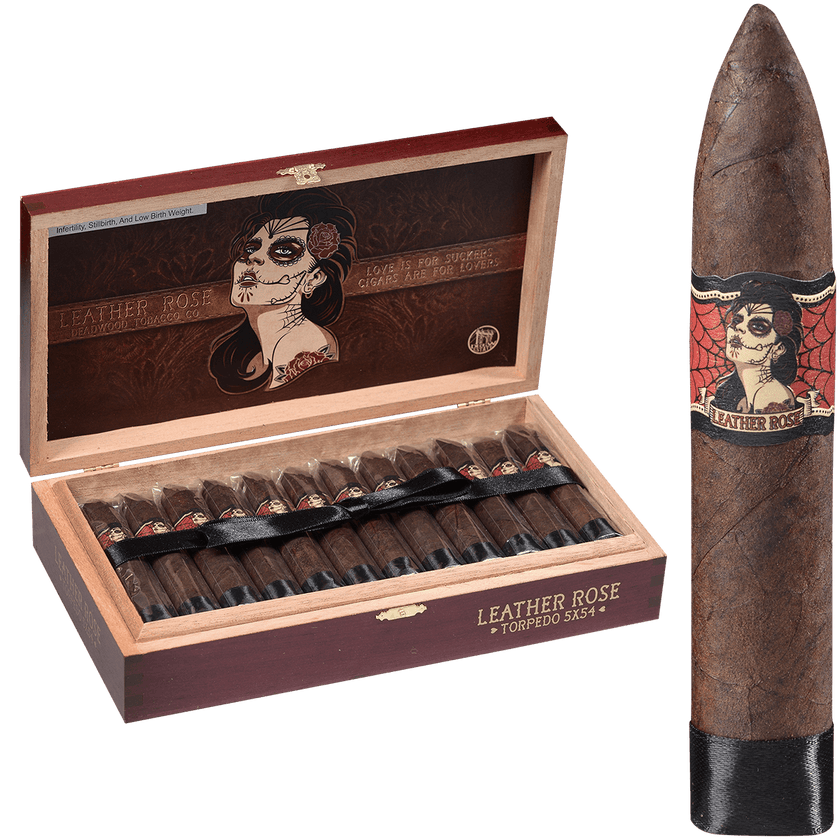 Deadwood Leather Rose Torpedo