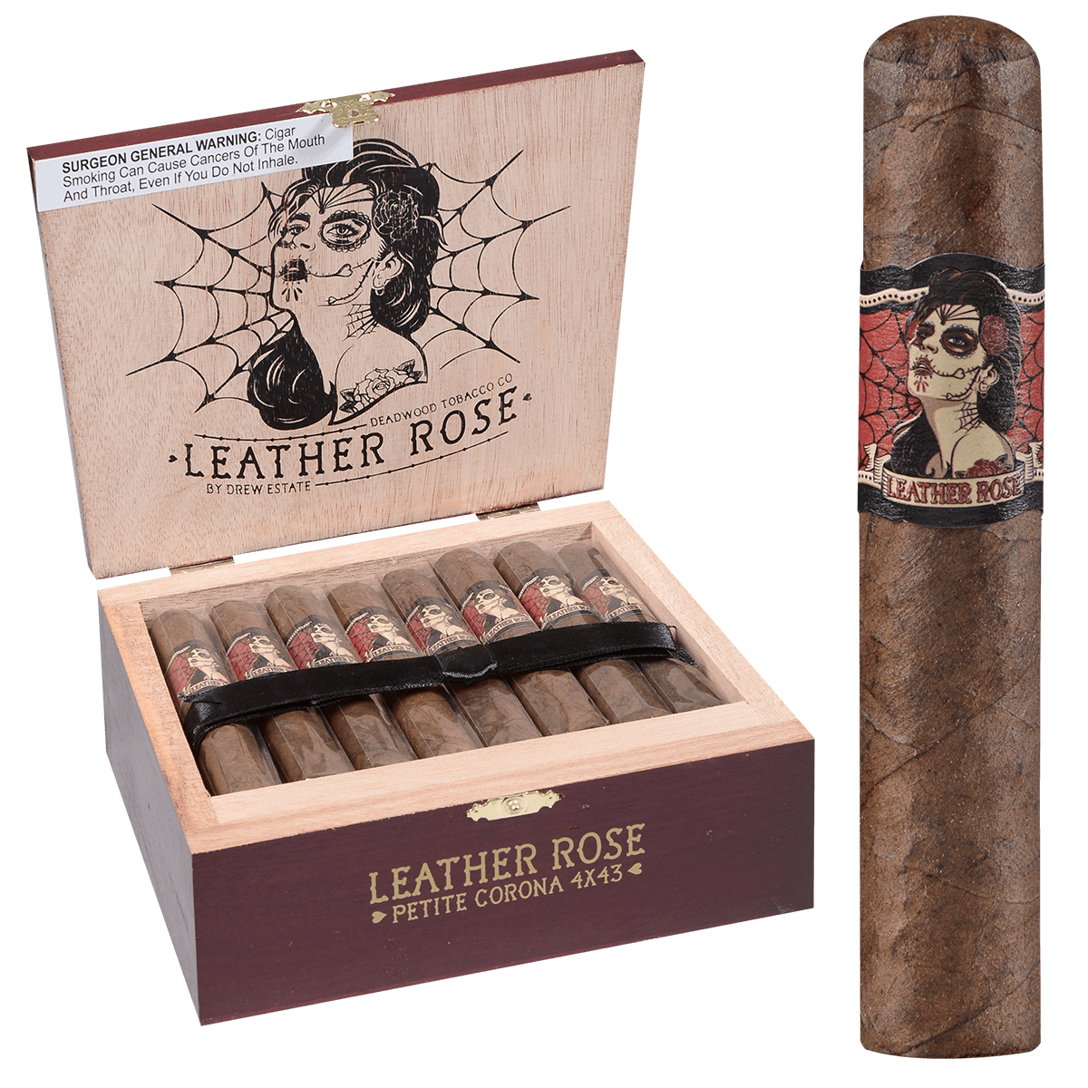 Deadwood Leather Rose Petite Corona
