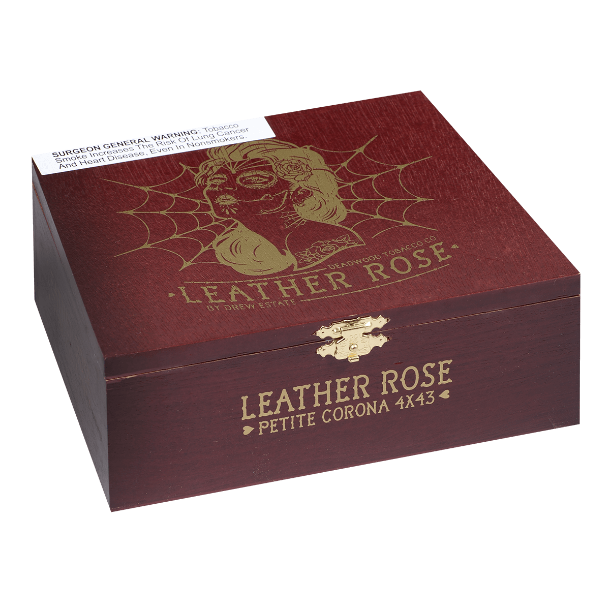 Deadwood Leather Rose Petite Corona (18% OFF+ FREE Lighter)