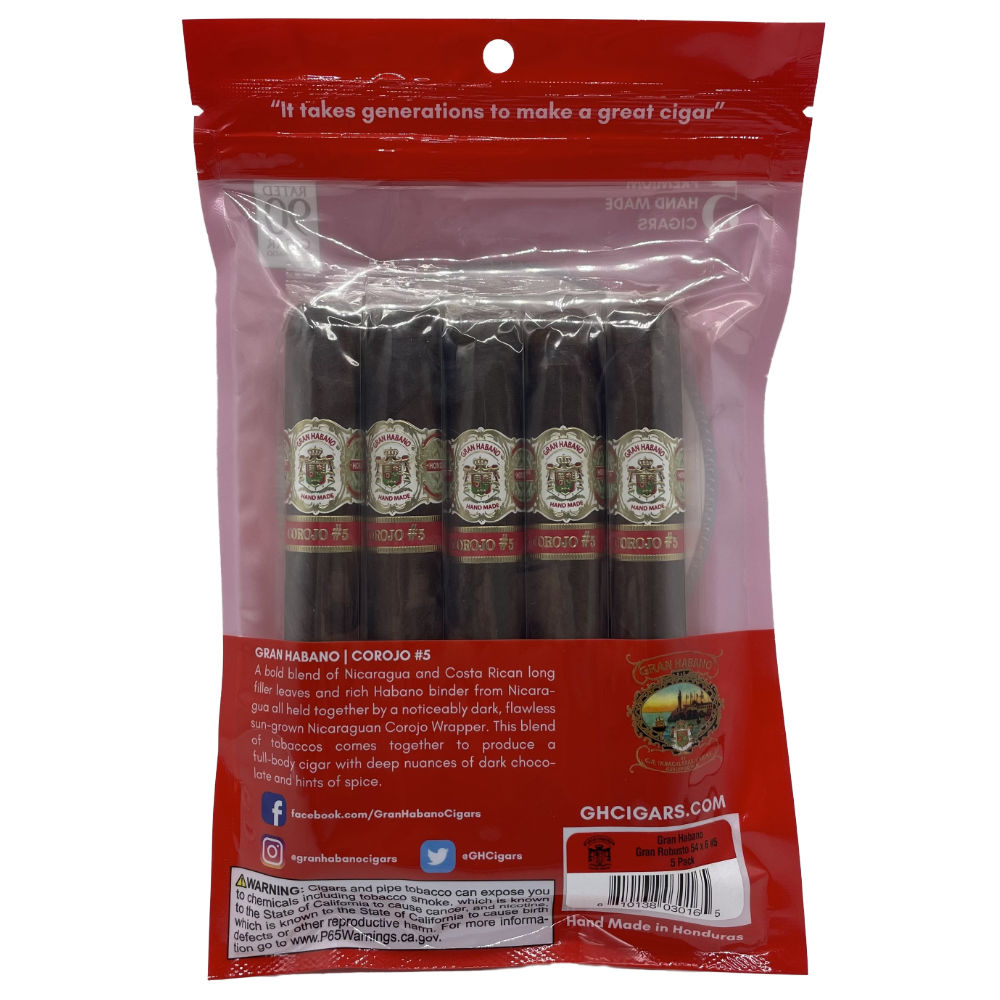 Gran Habano Corojo #5 Fresh Pack