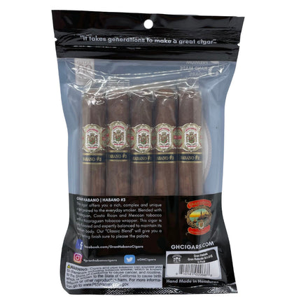 Gran Habano Habano #3 Fresh Pack