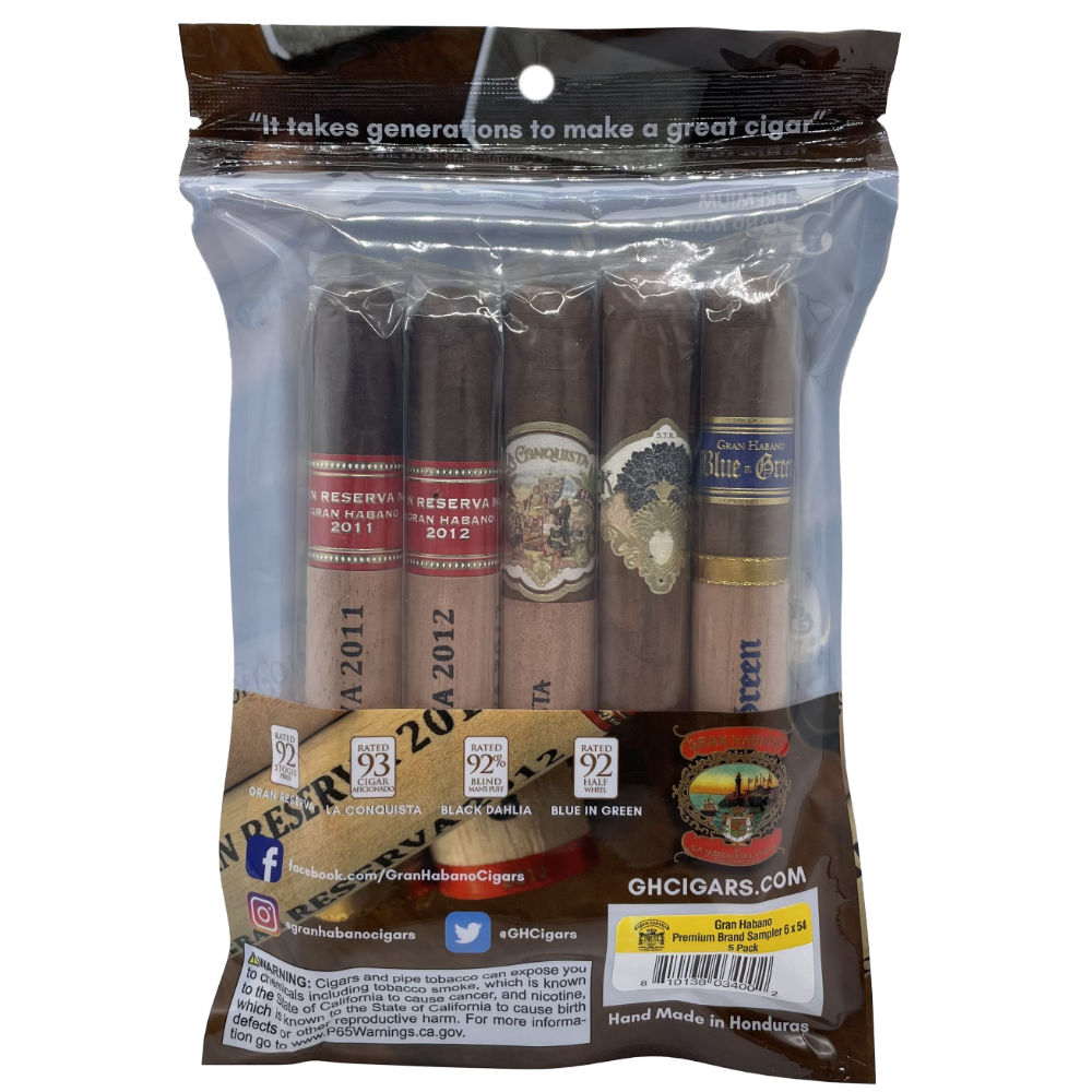 Gran Habano Premium Sampler Fresh Pack