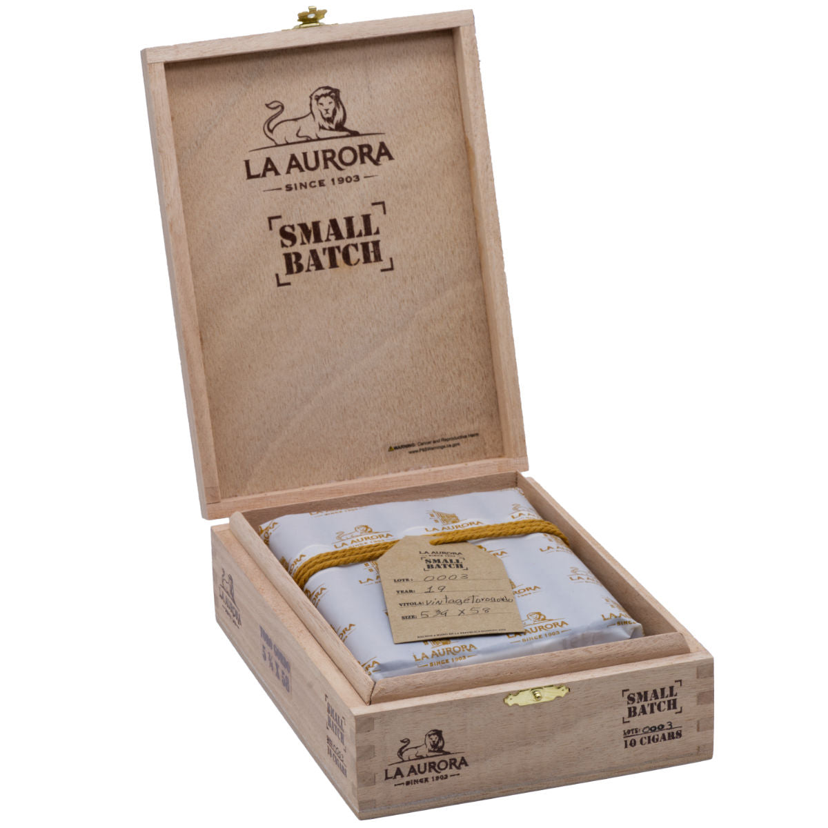 La Aurora Small Batch No. 3 Toro Gordo