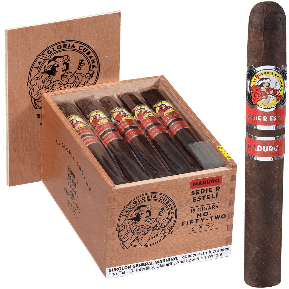 La Gloria Cubana Serie R Esteli 52 Maduro