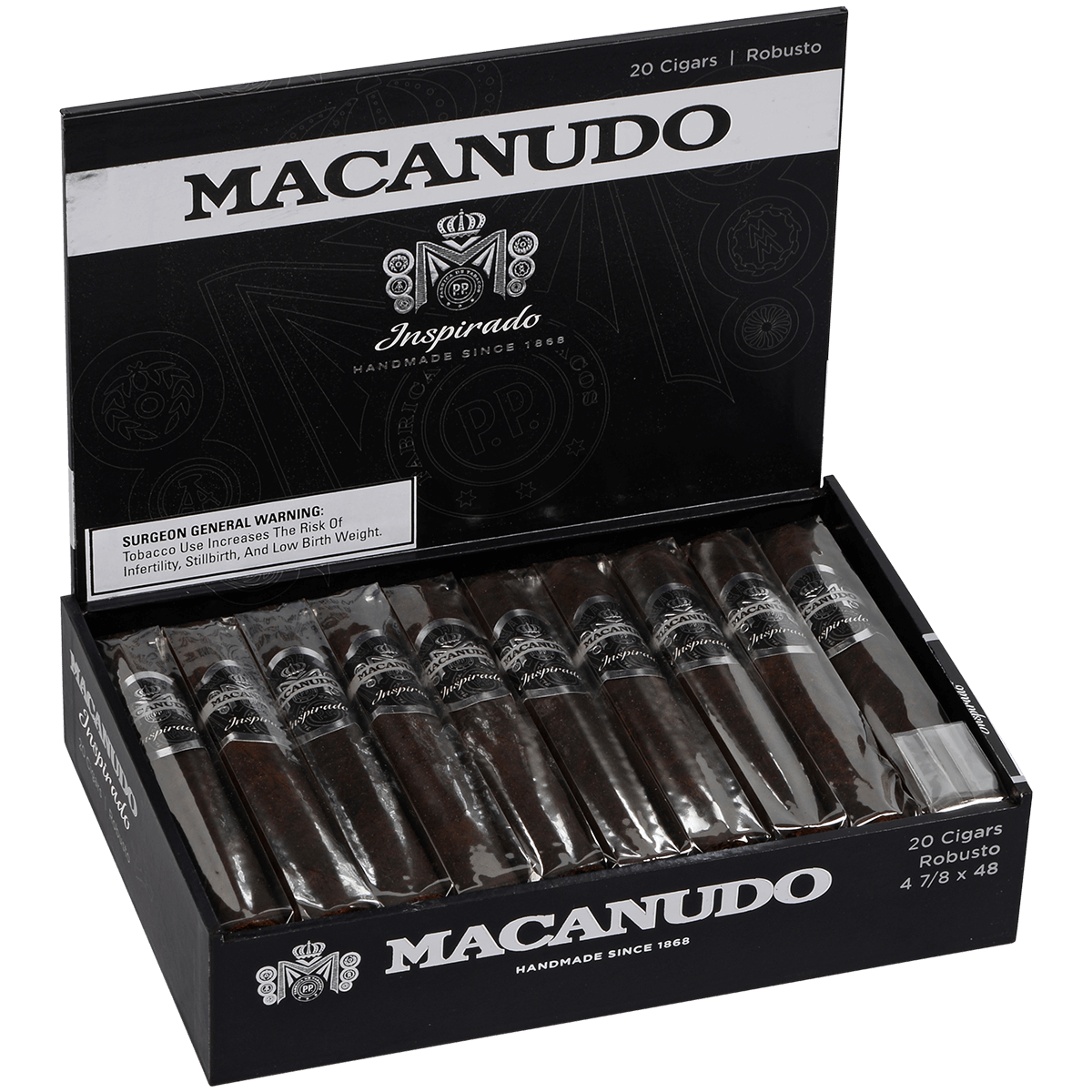 Macanudo Inspirado Black Robusto