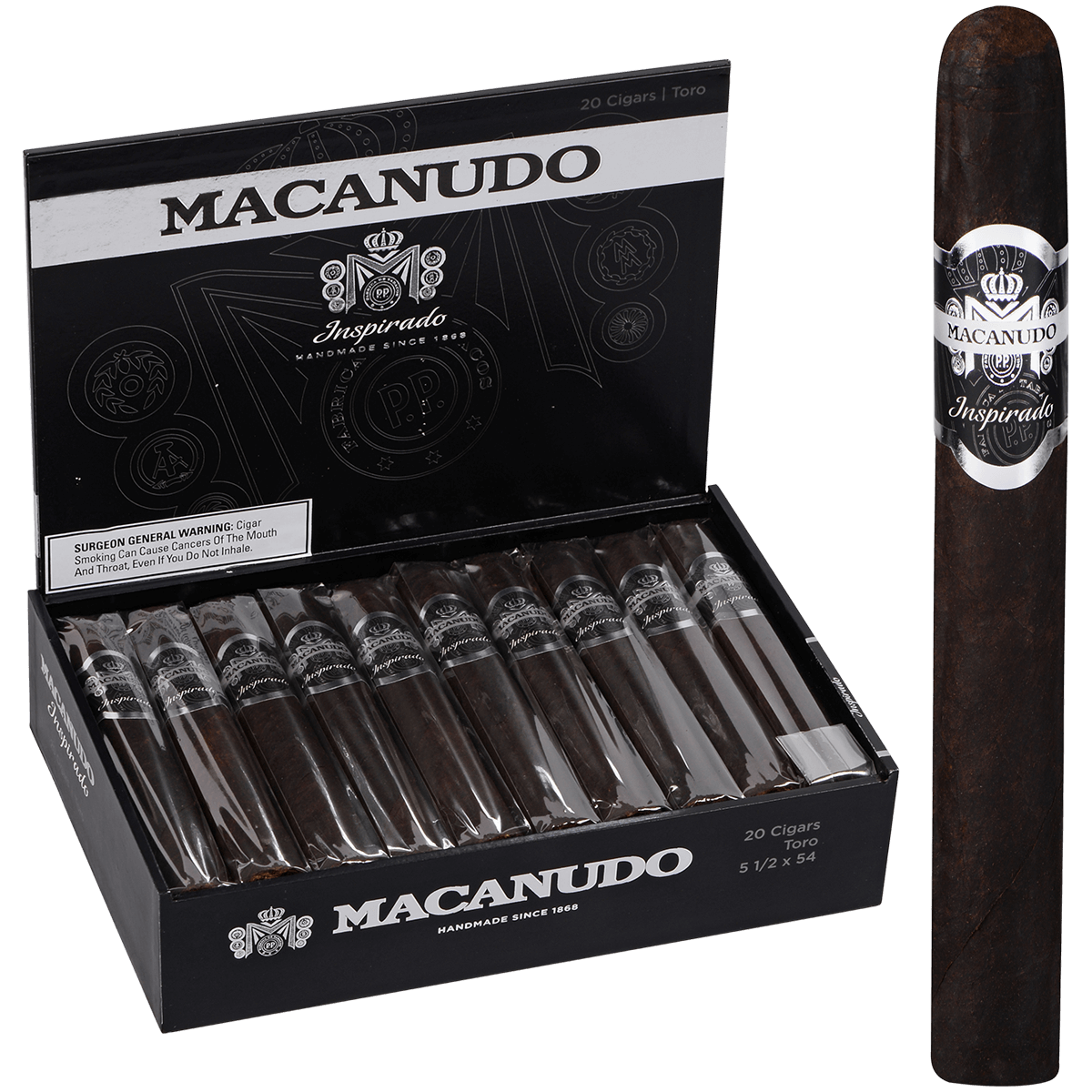 Macanudo Inspirado Black Toro