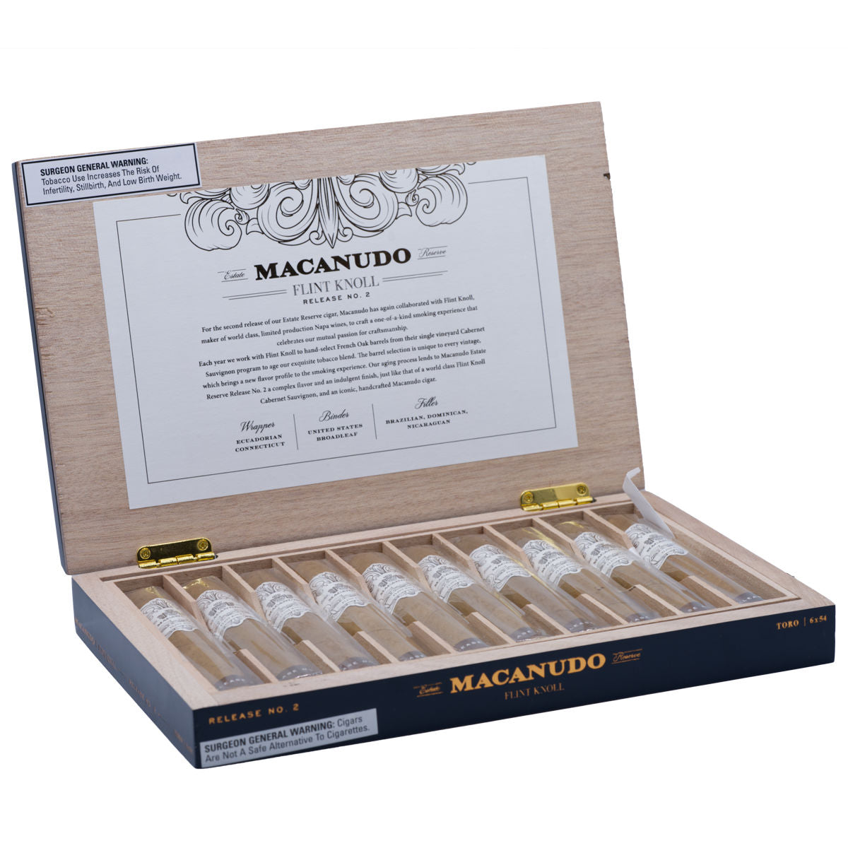 Macanudo Estate Reserve Flint Knoll No. 2 Toro