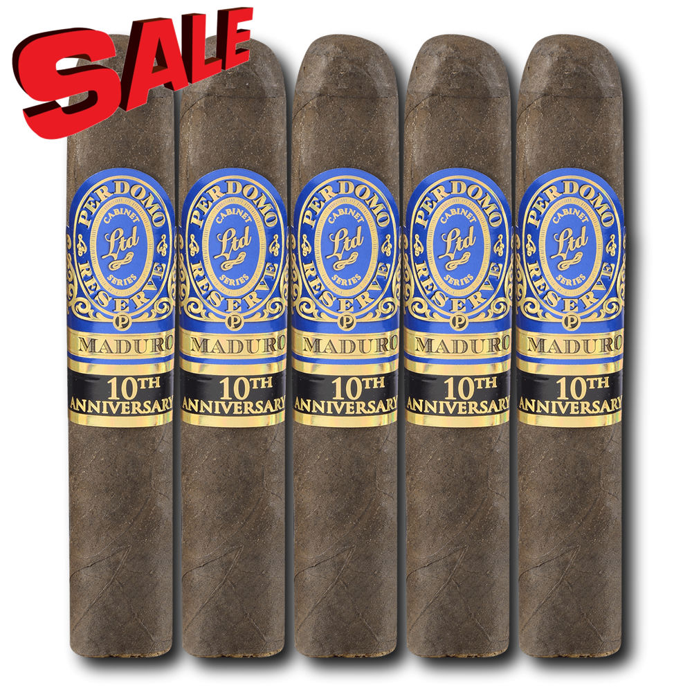 Perdomo 10th Maduro Epicure (6x54) - 30% OFF (5 Pack)
