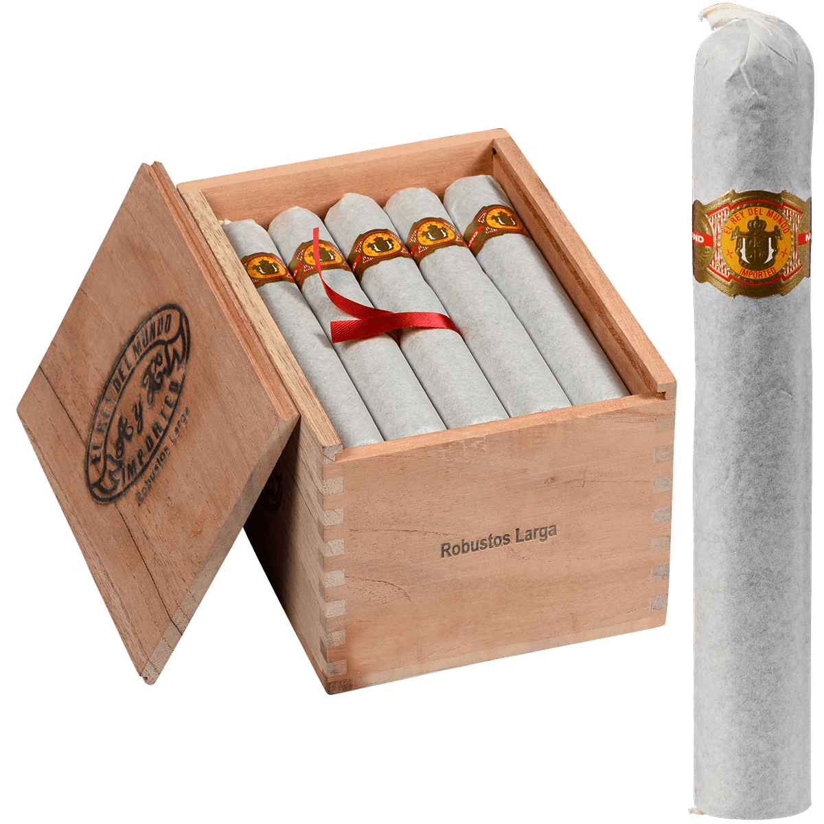 El Rey Del Mundo Oscuro Robusto Larga