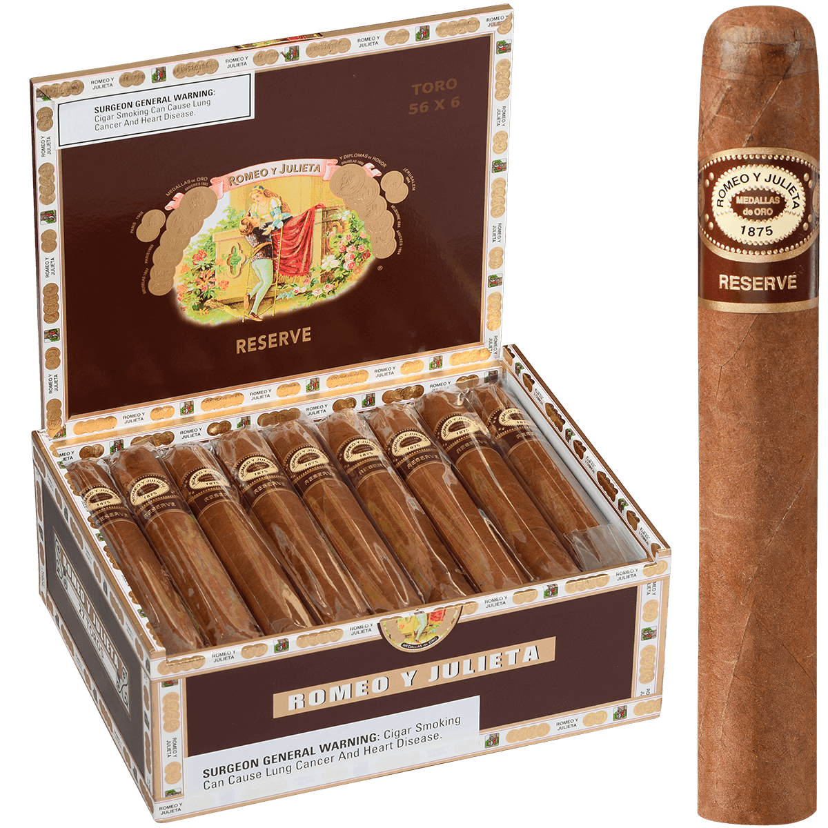 Romeo Y Julieta Reserve Toro