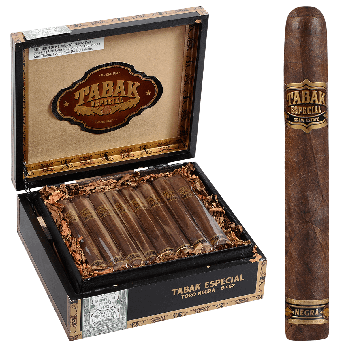 Tabak Especial Negra Toro